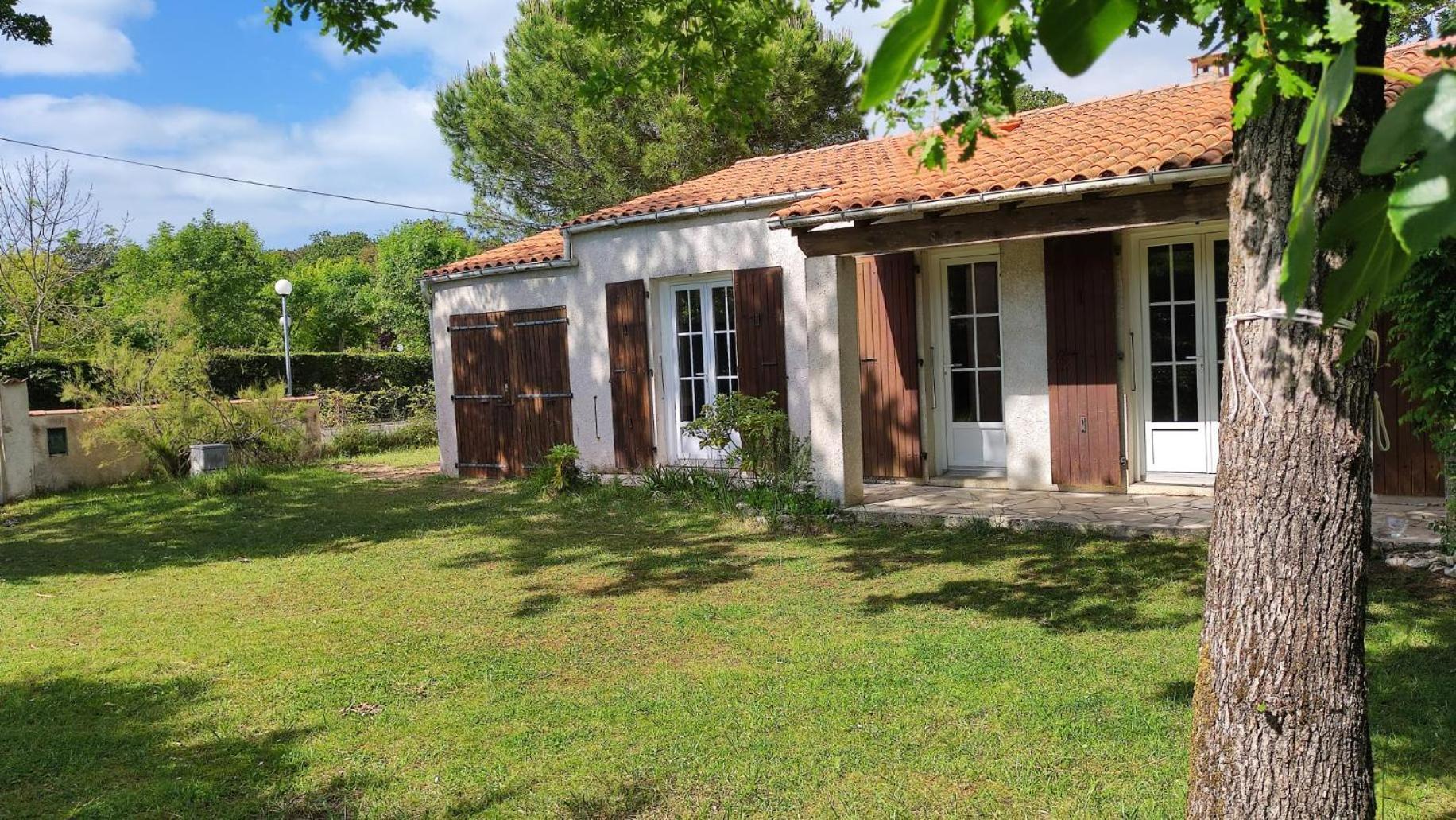 Maison A 8 Min A Pied De La Plage Avec Jardin Clos Et Ombrage Сен-Жорж-д'Олерон Екстериор снимка